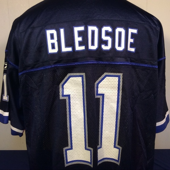 Buffalo Bills Bledsoe Mens Jersey size XL Reebok - Picture 2 of 7